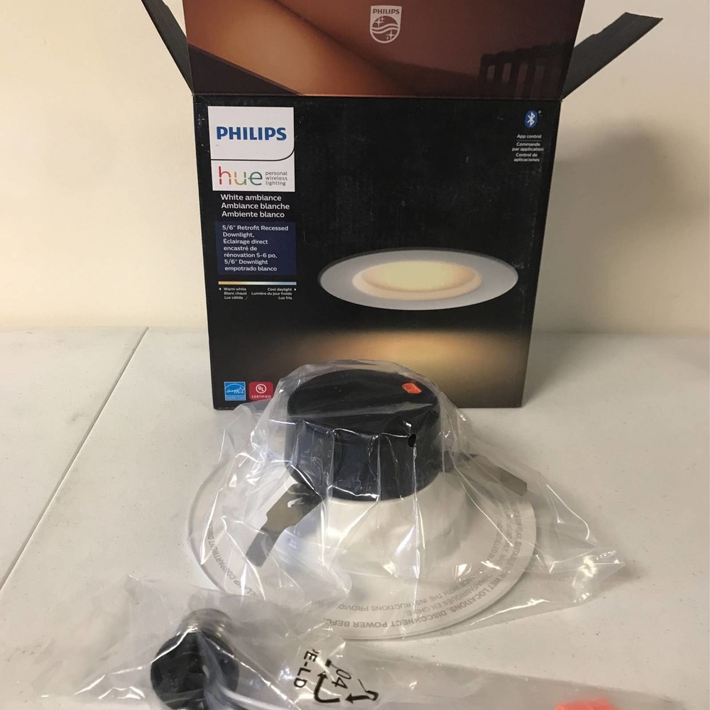 White Ambiance LED Smart Retrofit Recessed Downlight, Warm-to-Cool White… - Picture 2 of 6